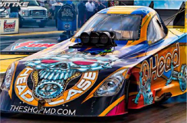 NHRA 車體涂鴉